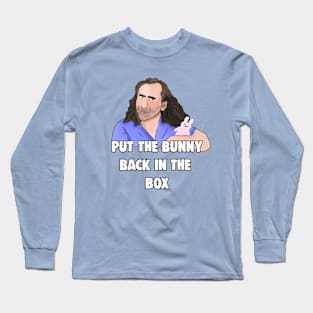 Nicolas Cage: Put The Bunny Back In The Box Long Sleeve T-Shirt